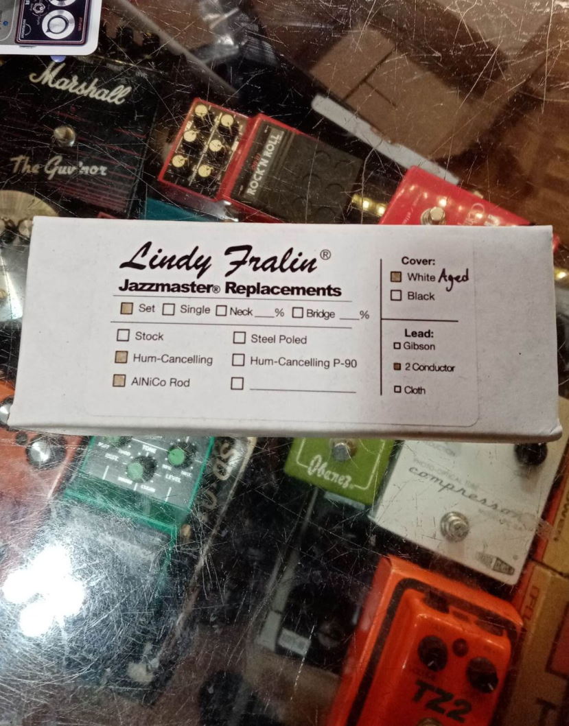 Lindy Fralin Hum Cancelling Jazzmaster pickup set