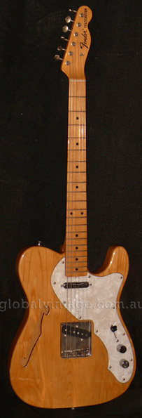 ~SOLD~Fender Japan M.I.J. "A" series `69 Thinline R.I.