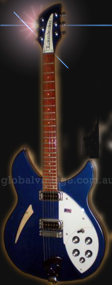 ~SOLD~Rickenbacker U.S.A. `01 Model 330 Midnight Blue